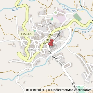 Mappa Via San Bachisio, 3, 08040 Loceri, Nuoro (Sardegna)
