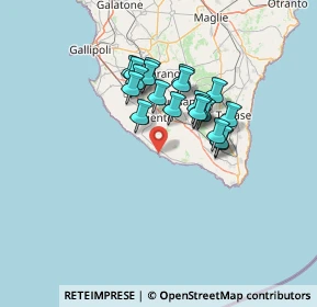 Mappa Via G.B, 73059 Torre Mozza LE, Italia (11.422)