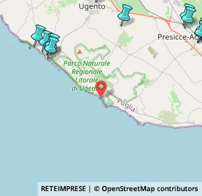 Mappa Via G.B, 73059 Torre Mozza LE, Italia (7.57167)