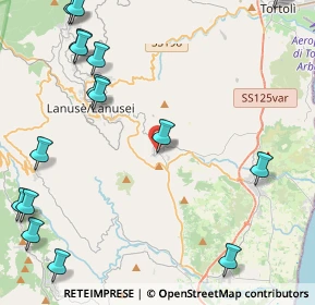 Mappa Via Roma, 08040 Loceri NU, Italia (6.74188)