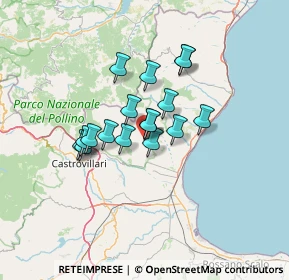 Mappa Via Roma, 87070 Cerchiara di Calabria CS, Italia (10.30471)