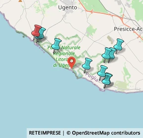 Mappa 73059 Torre Mozza LE, Italia (4.25545)