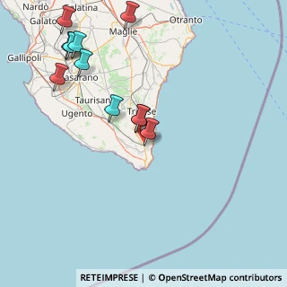 Mappa Via industria area PIP lotto, 73034 Gagliano del Capo LE, Italia (20.26545)