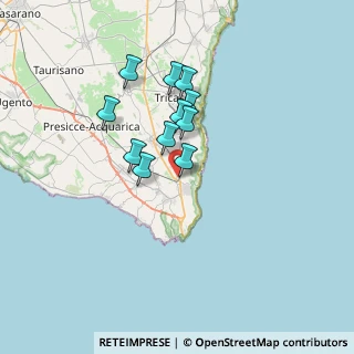 Mappa Via industria area PIP lotto, 73034 Gagliano del Capo LE, Italia (5.71818)