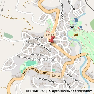Mappa Via S. Maria, 6, 08034 Laconi OR, Italia, 08034 Laconi, Nuoro (Sardegna)