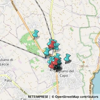 Mappa Via del Commercio Zona P.I.P, 73034 Gagliano del Capo LE, Italia (0.76793)