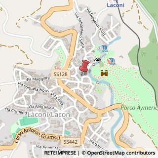 Mappa Vico Sant'Ambrogio, 7, 08034 Laconi, Nuoro (Sardegna)