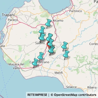 Mappa Via San Vito, 91029 Santa Ninfa TP, Italia (9.49538)