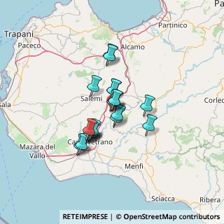 Mappa Via San Vito, 91029 Santa Ninfa TP, Italia (10.177)