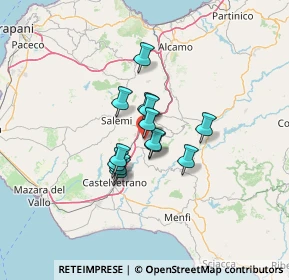 Mappa Via Giardinello, 91029 Santa Ninfa TP, Italia (9.06769)