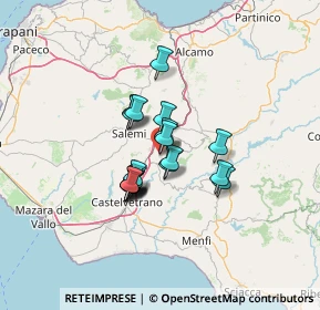 Mappa Via Giardinello, 91029 Santa Ninfa TP, Italia (9.9395)