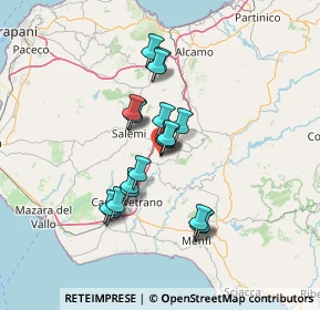 Mappa Via Giardinello, 91029 Santa Ninfa TP, Italia (12.0035)