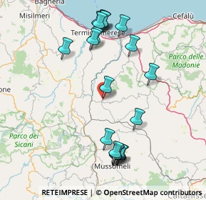 Mappa Via Giuseppe Mazzini, 90021 Alia PA, Italia (19.3855)