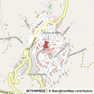 Mappa Vicolo Miceli, 5, 90021 Alia, Palermo (Sicilia)