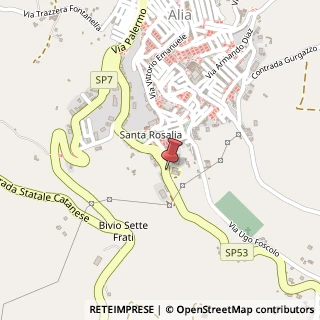 Mappa Viale Kennedy, 13, 90021 Alia PA, Italia, 90021 Alia, Palermo (Sicilia)