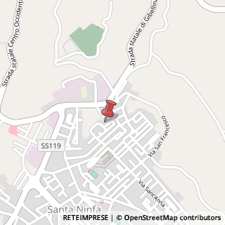 Mappa Via mazzini giuseppe 29, 91028 Santa Ninfa, Trapani (Sicilia)