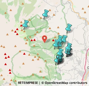 Mappa Strada Regionale Mareneve, 95010 Sant'Alfio CT, Italia (4.46667)