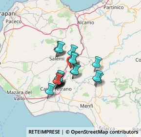 Mappa Via Palmiro Togliatti, 91029 Santa Ninfa TP, Italia (10.023)