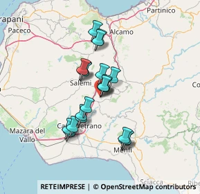 Mappa Via Palmiro Togliatti, 91029 Santa Ninfa TP, Italia (11.9725)