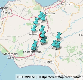 Mappa Via C. Fortunato, 91029 Santa Ninfa TP, Italia (9.9775)
