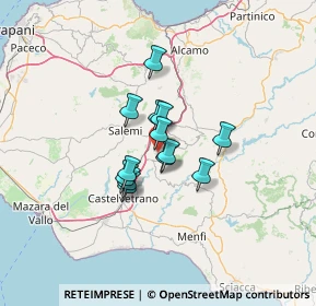 Mappa Via C. Fortunato, 91029 Santa Ninfa TP, Italia (9.11538)