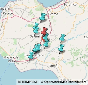 Mappa Via C. Fortunato, 91029 Santa Ninfa TP, Italia (10.978)