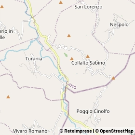 Mappa Collalto Sabino