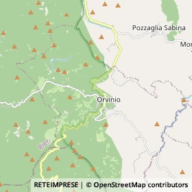 Mappa Orvinio