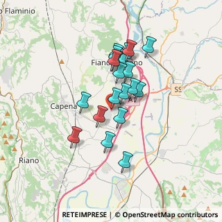 Mappa Via del lavoro, 00065 Fiano Romano RM, Italia (2.9425)