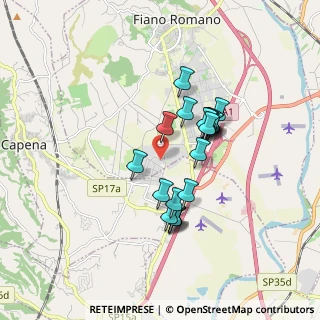 Mappa Via del lavoro, 00065 Fiano Romano RM, Italia (1.4915)