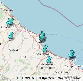 Mappa Via s.s. 16 nord, 66054 Vasto CH, Italia (16.7425)