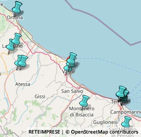 Mappa Via s.s. 16 nord, 66054 Vasto CH, Italia (24.26278)