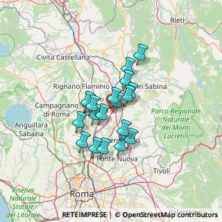 Mappa Località Bei Poggi, 00065 Fiano Romano RM, Italia (10.03316)