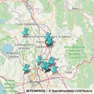 Mappa Località Bei Poggi, 00065 Fiano Romano RM, Italia (15.47125)