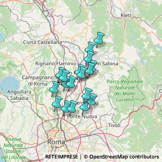 Mappa Autostrada del Sole, 00065 Monterotondo RM, Italia (10.37316)