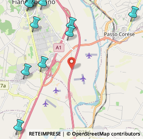 Mappa Autostrada del Sole, 00065 Monterotondo RM, Italia (3.4475)