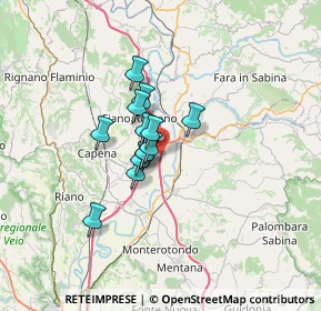 Mappa Autostrada del Sole, 00065 Monterotondo RM, Italia (4.26923)