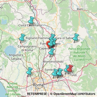 Mappa Via Prato della Corte, 00065 Fiano Romano RM, Italia (15.01467)