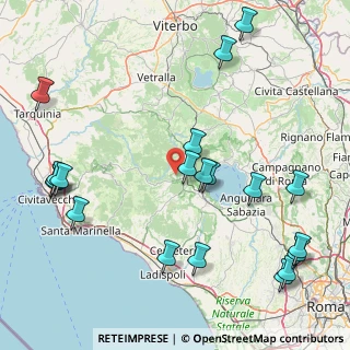 Mappa Via dei Bravi, 00060 Canale Monterano RM, Italia (22.2515)
