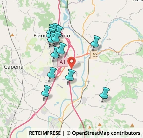 Mappa A1 - Autostrada del Sole, 00065 Monterotondo RM, Italia (3.47786)