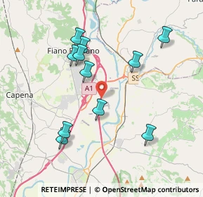 Mappa A1 - Autostrada del Sole, 00065 Monterotondo RM, Italia (3.96727)