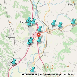 Mappa A1 - Autostrada del Sole, 00065 Monterotondo RM, Italia (4.89923)