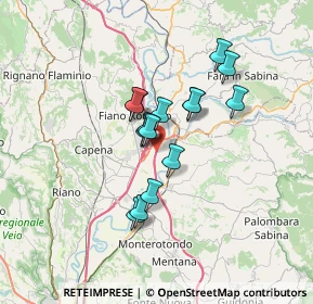 Mappa A1 - Autostrada del Sole, 00065 Monterotondo RM, Italia (5.28933)