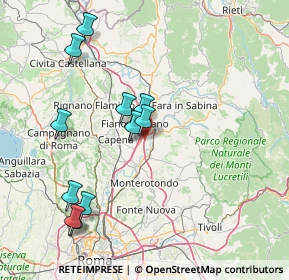 Mappa A1 - Autostrada del Sole, 00065 Fiano Romano RM, Italia (15.9575)
