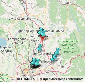 Mappa A1 - Autostrada del Sole, 00065 Monterotondo RM, Italia (18.157)