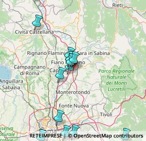 Mappa A1 - Autostrada del Sole, 00065 Fiano Romano RM, Italia (16.68692)