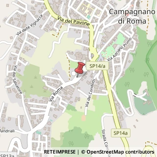Mappa Via Roma, 64/G, 00063 Campagnano di Roma, Roma (Lazio)