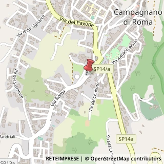 Mappa Via Roma, 23/D, 00063 Campagnano di Roma, Roma (Lazio)