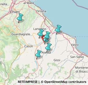 Mappa Via per, 66041 Atessa CH, Italia (26.70571)