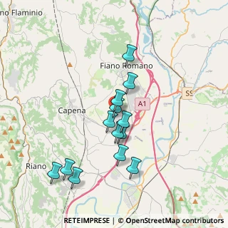 Mappa Via San Lorenzo, 00065 Fiano Romano RM, Italia (3.47231)